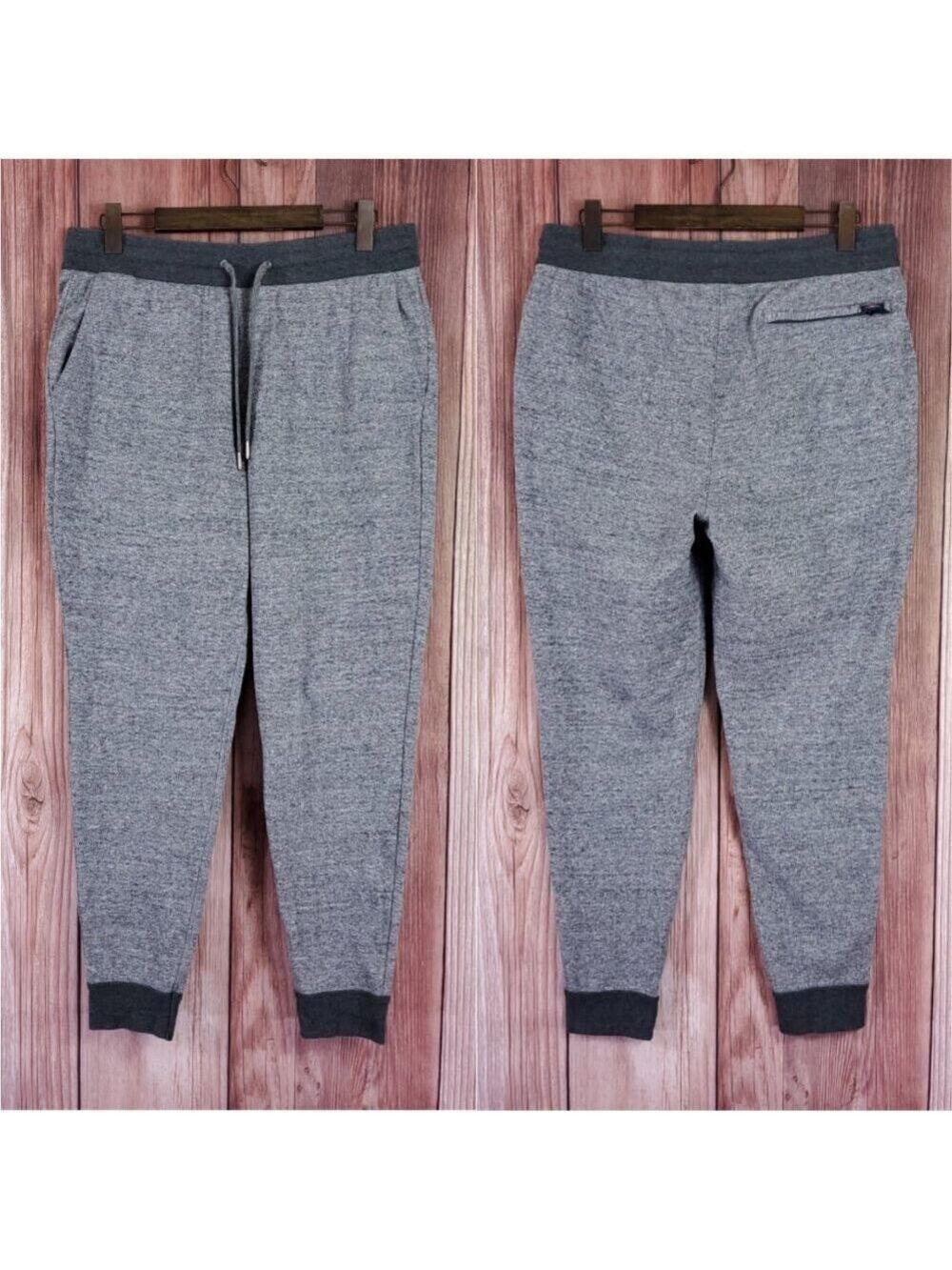 *READ* Faherty Mens XL Double Knit Sweatpants Gray